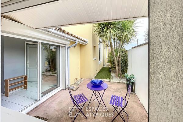 Maison style Loft avec terrasse et piscine