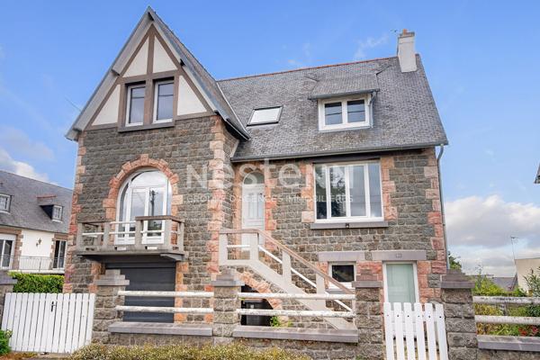 Maison divisée en deux logements - Plérin - Saint Laurent De La Mer- vue sur la mer