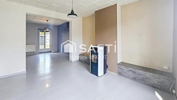 Maison 4P jardin, garage, combles aménageables