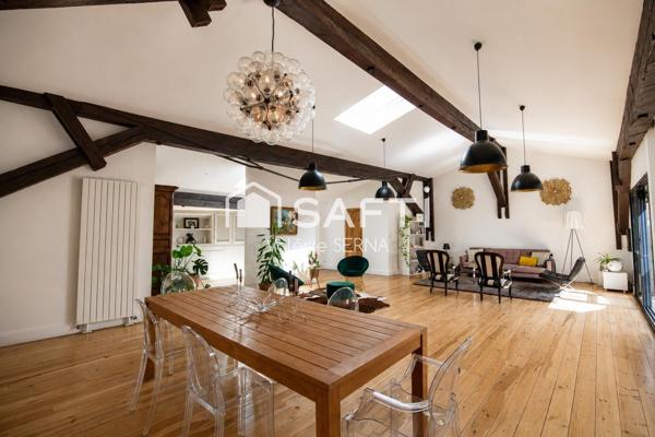 Un loft de caractère de 280 m² complété par 320 m² d'espaces aux multiples possibilités