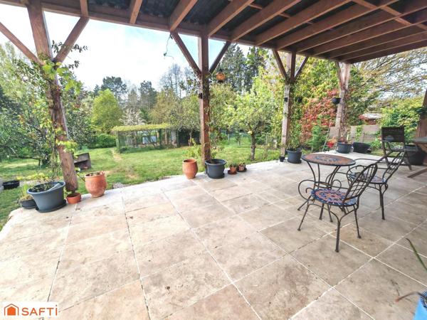 Maison 120m2 sur 1141 M2 de Jardin St Macaire