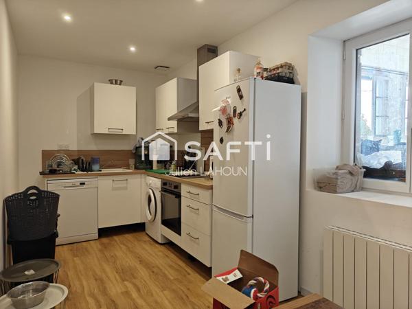 Appartement T4 rénové – Vendu meublé – Investissement locatif