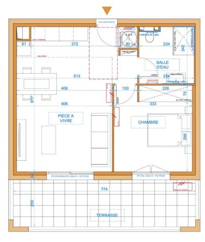 Appartement Penta Di Casinca 2 pièce(s) 44.76 m2