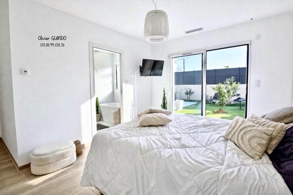 Maison  6 pièces de 160 m2 sur terrain de 500 m2 avec piscine