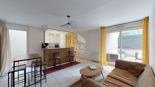 Appartement Paris 3 pièces  59 m2 avec un jardin de 34m²