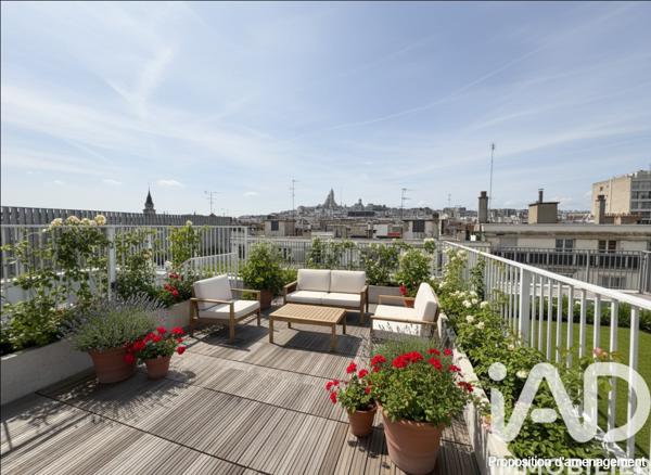 Appartement à vendre 6 pièces 147 m² Paris 18
