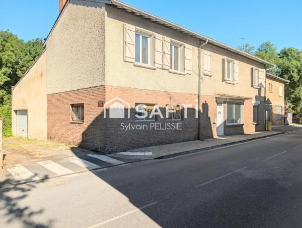 Maison de villageT5 de 156 ²à vendre à Albefeuille-Lagarde (82290) – Grand potentiel & Garage 100M2