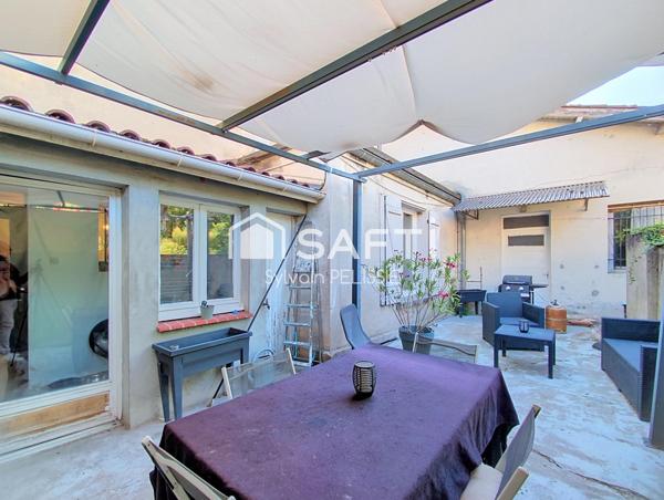 Maison de villageT5 de 156 ²à vendre à Albefeuille-Lagarde (82290) – Grand potentiel & Garage 100M2