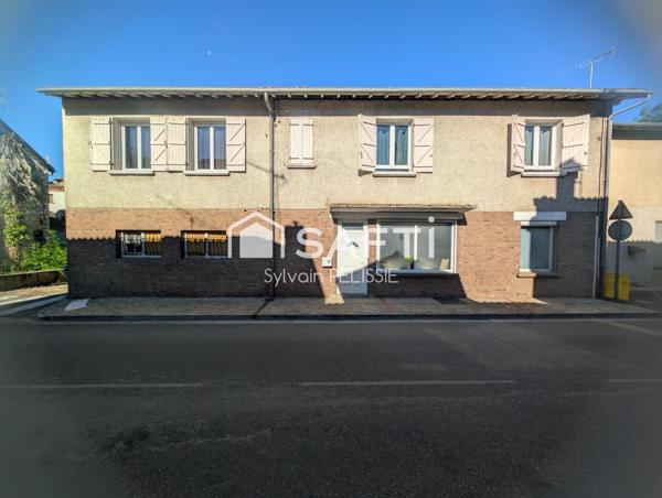 Maison de villageT5 de 156 ²à vendre à Albefeuille-Lagarde (82290) – Grand potentiel & Garage 100M2