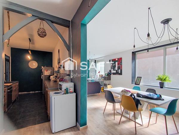 Maison de villageT5 de 156 ²à vendre à Albefeuille-Lagarde (82290) – Grand potentiel & Garage 100M2