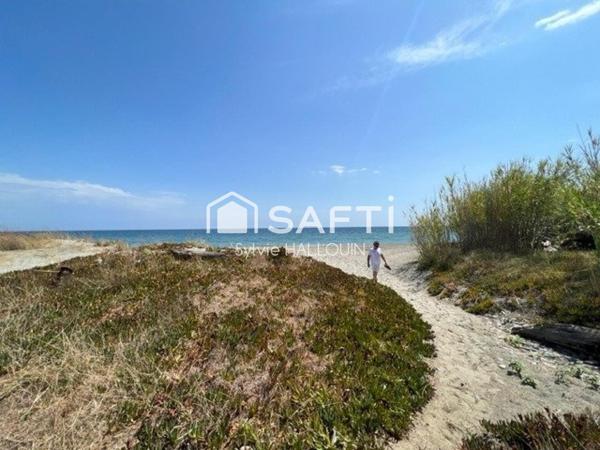 Appt T2 34m² bord de mer avec terrasse, parking privé