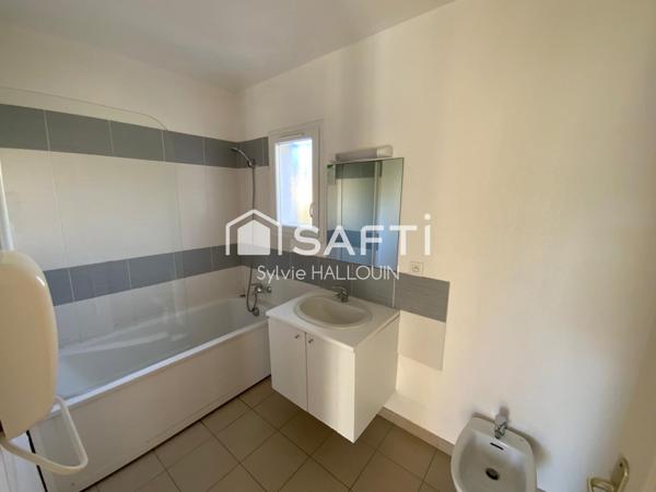 Appt T2 34m² bord de mer avec terrasse, parking privé