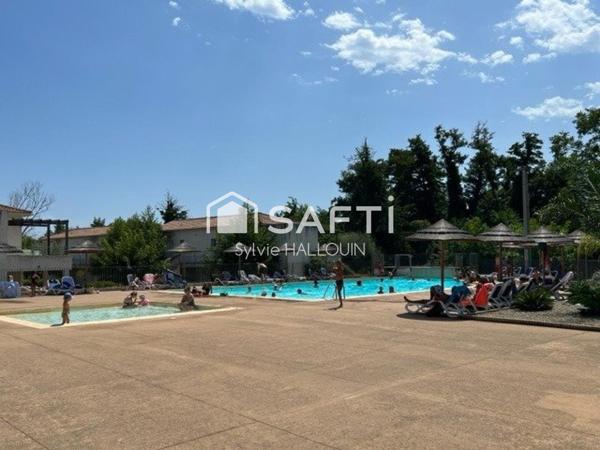 Appt T2 34m² bord de mer avec terrasse, parking privé