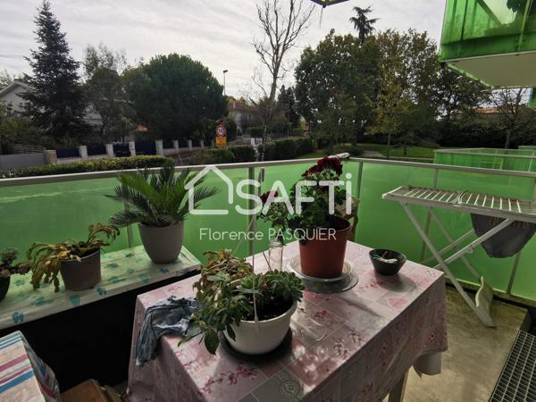 Haillan centre - T2 avec balcon et place de parking