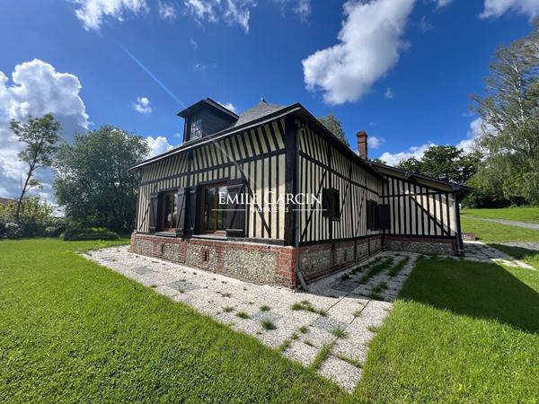 Authentique maison normande à colombages au coeur du Pays d'Auge