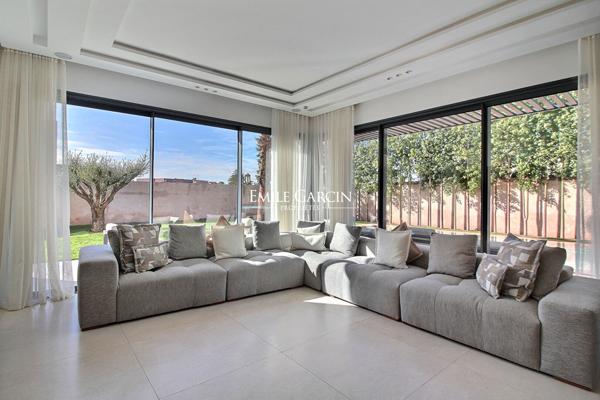 À vendre maison contemporaine sur golf à Marrakech