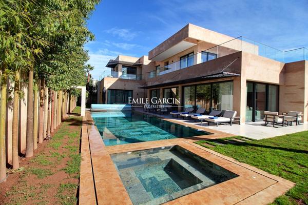 À vendre maison contemporaine sur golf à Marrakech