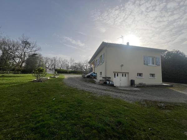 Maison de 194 m² sur plus d’un hectare de terrain entre Eauze et Cazaubon