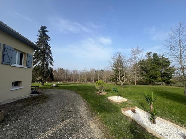 Maison de 194 m² sur plus d’un hectare de terrain entre Eauze et Cazaubon