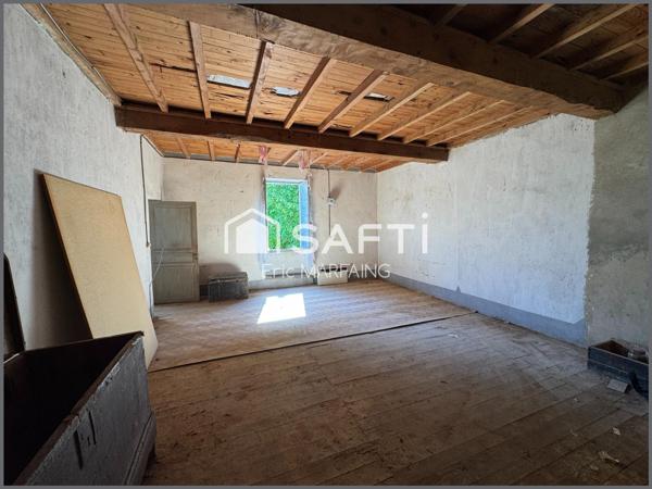 Maison de caractère à rénover – cadre rare