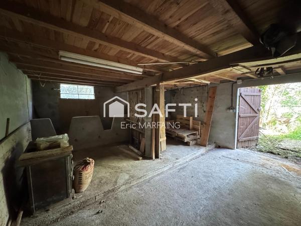 Maison de caractère à rénover – cadre rare