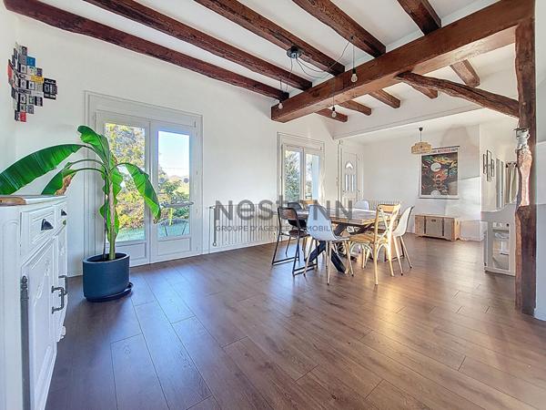 Maison de plain-pied avec vue panoramique, 3 chambres, proche des commodités, 3 minutes de La Pommeraye (49)