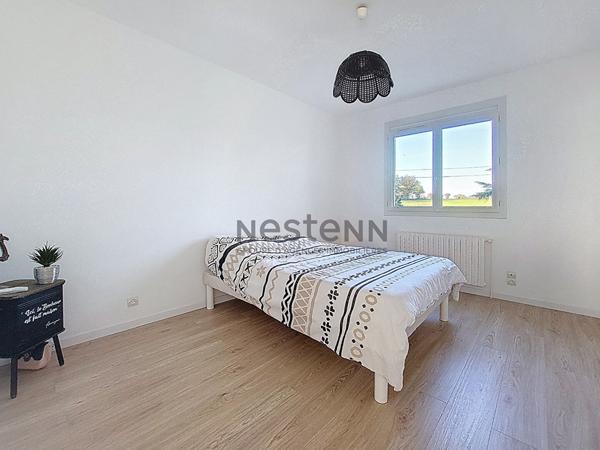 Maison de plain-pied avec vue panoramique, 3 chambres, proche des commodités, 3 minutes de La Pommeraye (49)