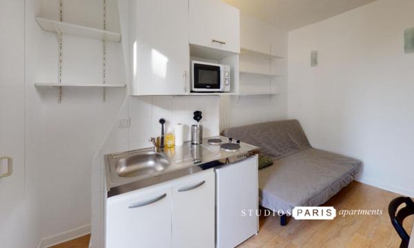 Studio Montmartre, 11m2 location meublée