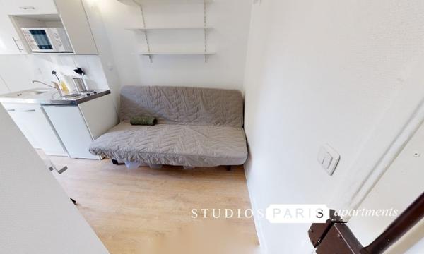Studio Montmartre, 11m2 location meublée
