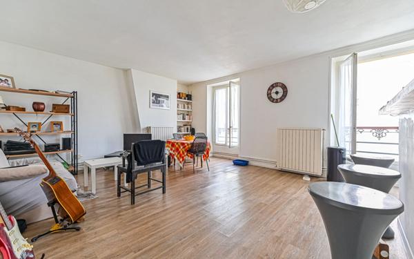 Appartement à vendre    3 pièces • 66 m2 Paris 18
