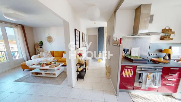 A VENDRE - APPARTEMENT 3 PIECES DE 50 m² - CAVE - PARKING GUILHERAND-GRANGES 07500