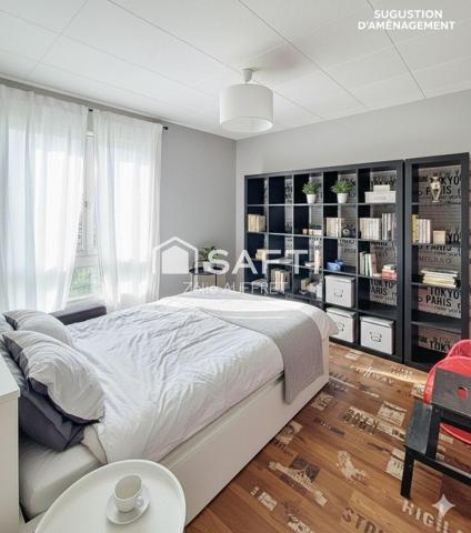 Appartement lumineux à fort potentiel à Bagnolet