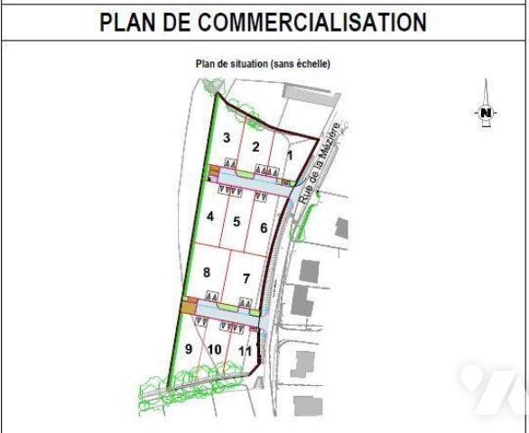 Nous vous proposons à la vente un terrain à bâtir situé dans la localité de Saint-M'Hervon, d'u...