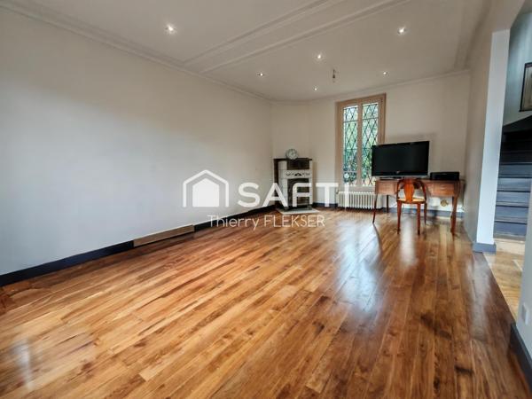 Belle maison en meulière à Bessancourt – 4 chambres – 112 m² – Grand terrain – Proche gare & écoles