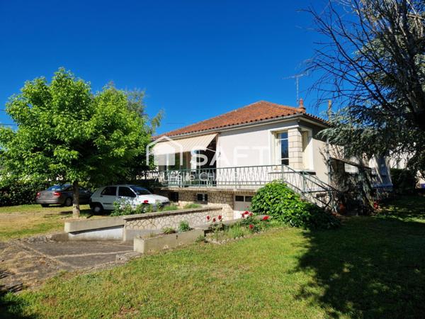 Maison au calme de 98 m² sur un terrain de 2 300 m² !
