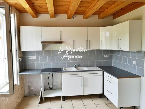 Ensemble Immobilier de 953 m2 avec parc arboré de 6598 m2 au bord de la Baïse – Lavardac centre