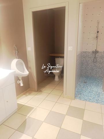 Ensemble Immobilier de 953 m2 avec parc arboré de 6598 m2 au bord de la Baïse – Lavardac centre
