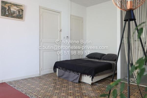 Maison de charme de plain-pied de 129 m² avec piscine et jardin intimiste ,Centre-ville