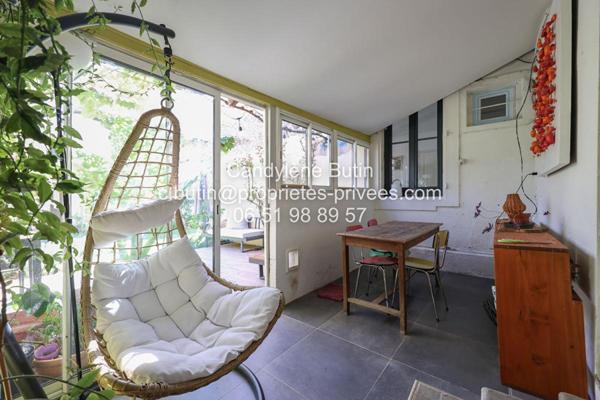 Maison de charme de plain-pied de 129 m² avec piscine et jardin intimiste ,Centre-ville