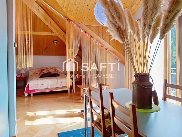 luxueuse maison d'architecte avec piscine intérieure