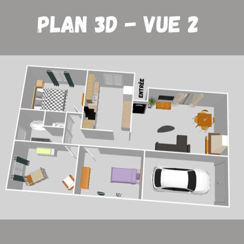 Maison 4 pièces - 75 m²