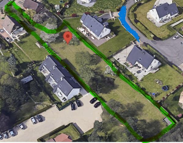 Terrain constructible - terrain à bâtir - 400m2 plat proche A13 - le petit essart - Grand couronne - le petit essart - les essarts - 76530 - Grand quevilly