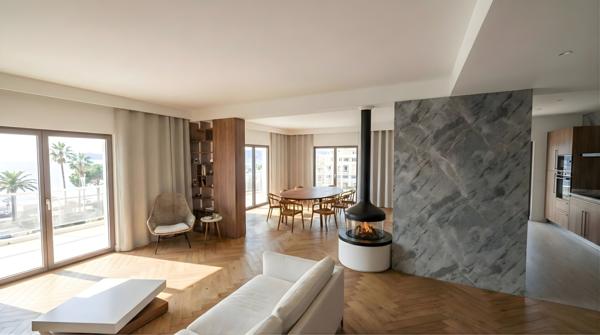 Cannes (06400) Cannes – Croisette – Carré d’Or Appartement à rénover – 143 m² – Vue mer panoramique