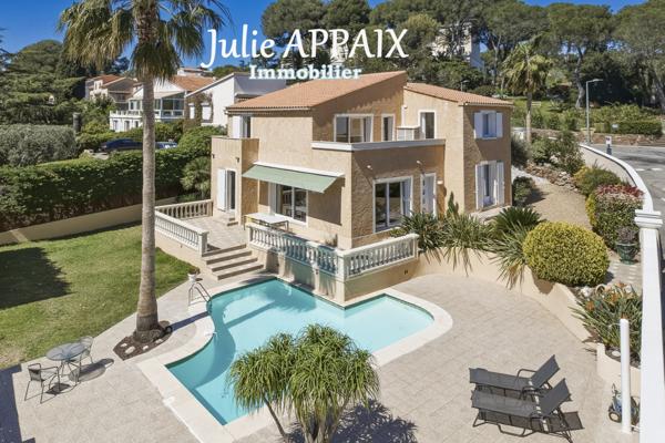 Boulouris (83700) VILLA INDIVIDUELLE AVEC PISCINE PROCHE MER ET COMMERCES