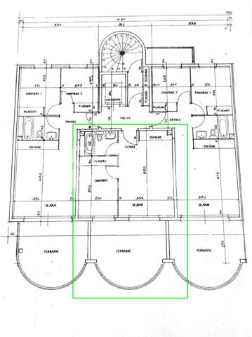 Appartement T2 de 34 m² + terrasse Vue Mer latérale