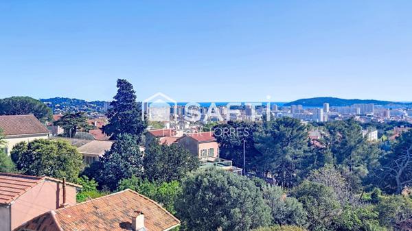 Appartement T4 – Vue Rade de Toulon – Dernier étage – Garage + Cave