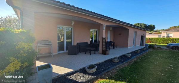 Maison 116 m² sur 1744 m² de terrain