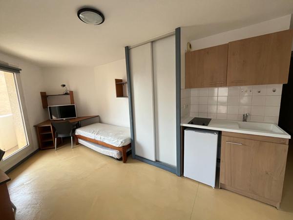 Studio meublé de 27 m2