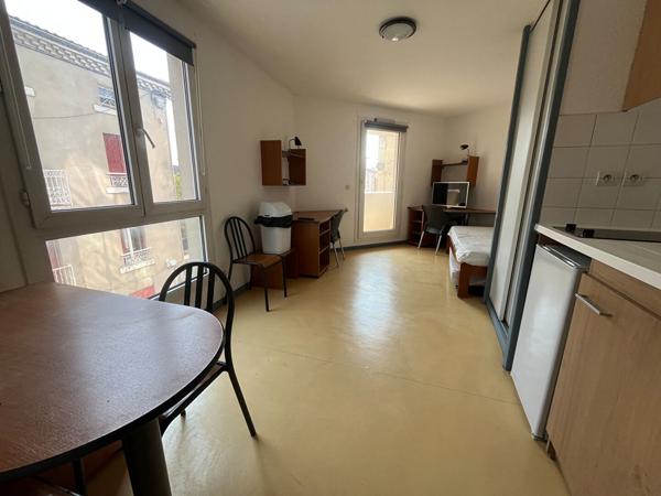 Studio meublé de 27 m2