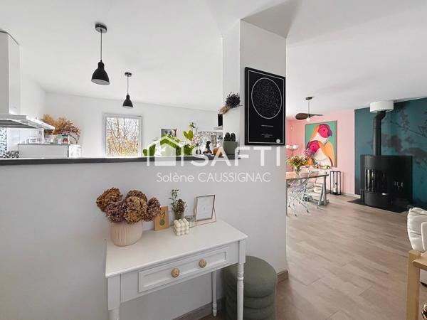 Maison 3 chambres avec jardin dans quartier résidentiel à 5 minutes d'Orange